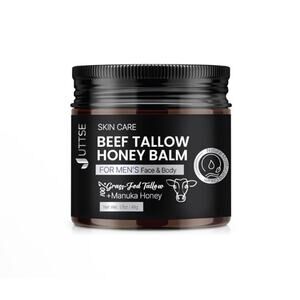 Uttse Beef Tallow Honey Balm 1.7oz Men’s Face & Body Moisturizer NIB